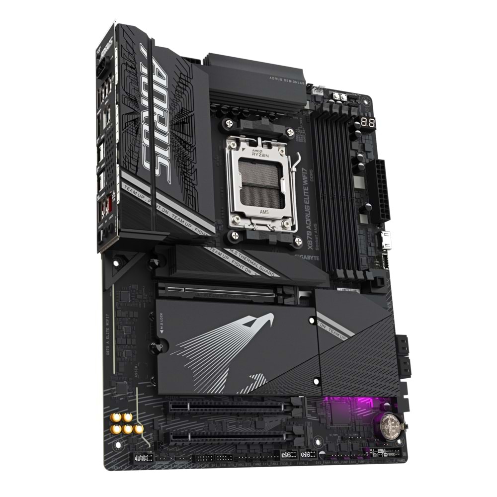 GIGABYTE X870A AORUS ELITE WIFI7 DDR5 M.2 HDMI DP ATX AM5