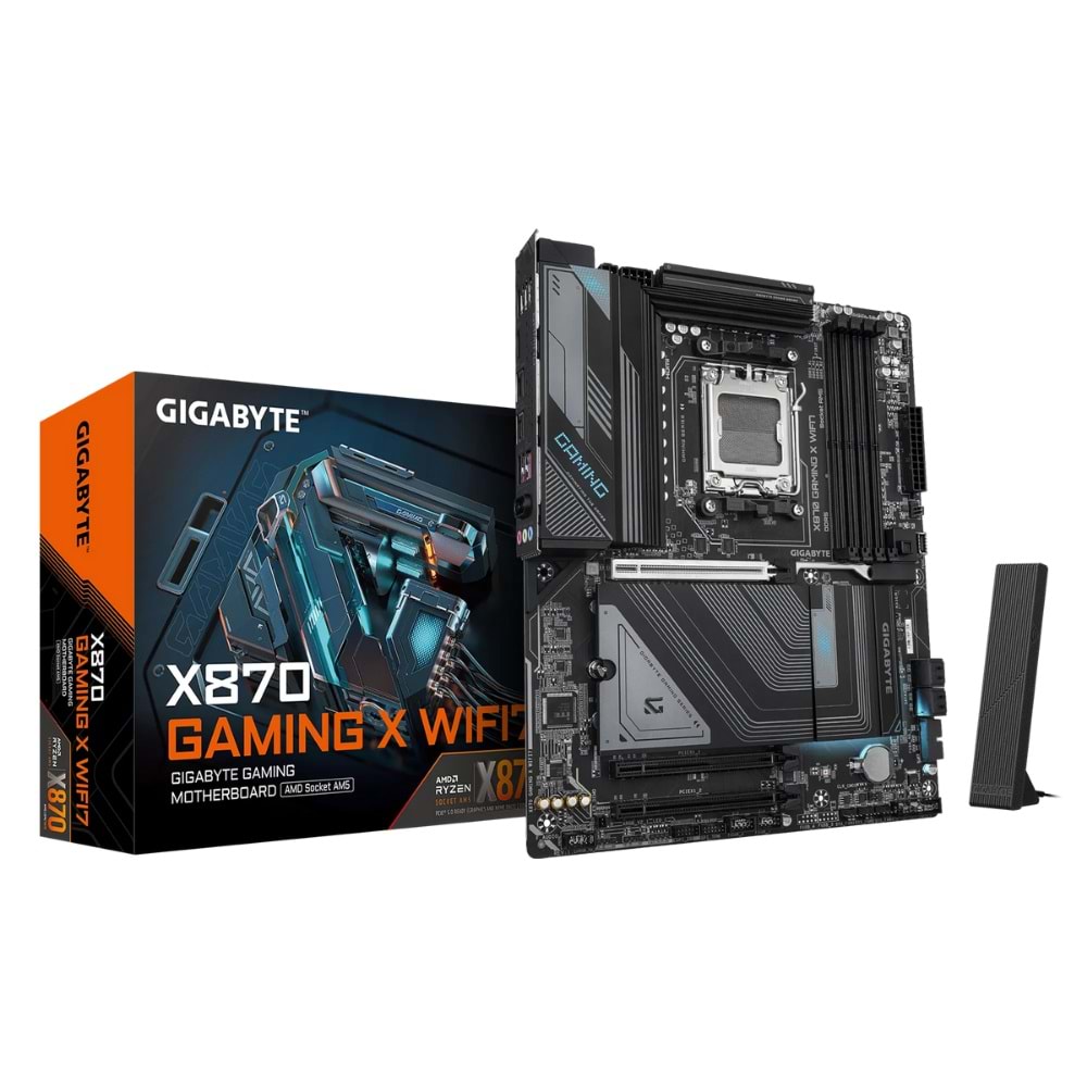 GIGABYTE X870 GAMING X870-GAM-X-WIFI7 AM5 DDR5 SATA3 USB3.2 ATX