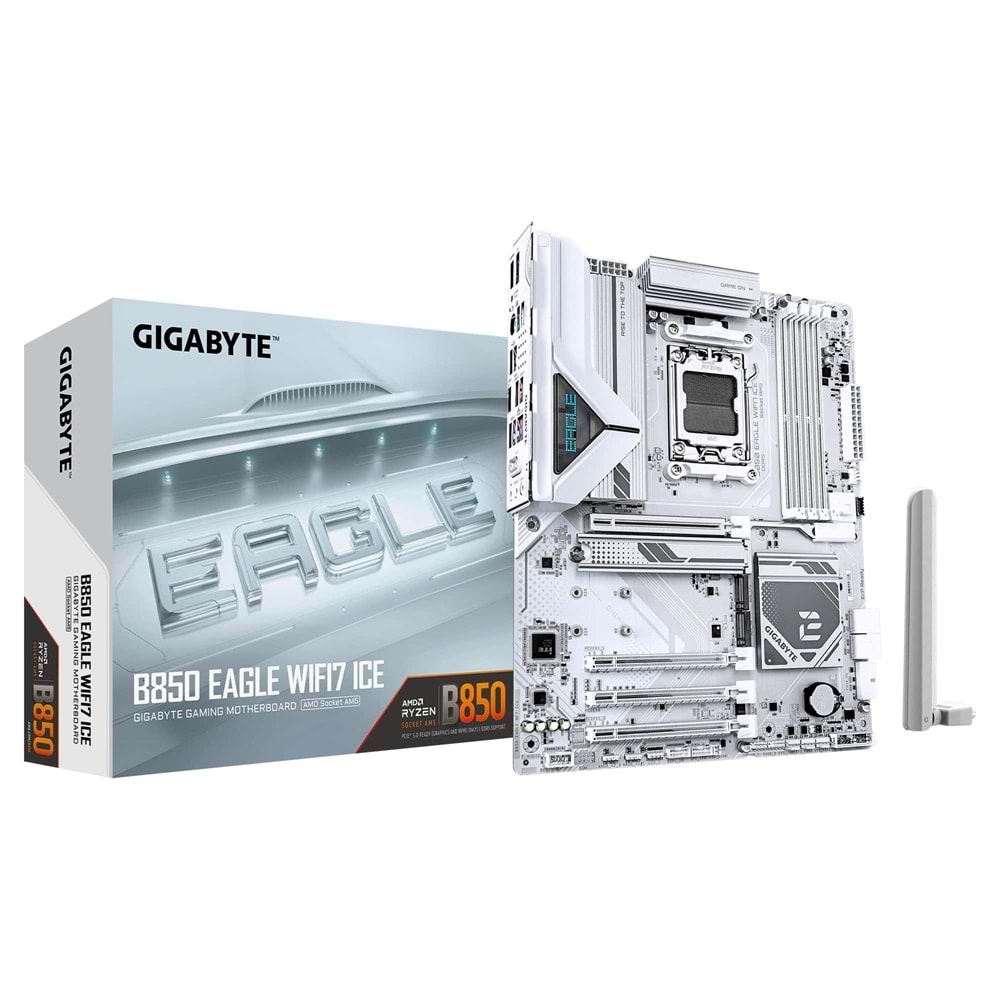 GIGABYTE B850 EAGLE WIFI7 ICE DDR5 M.2 HDMI DP ATX AM5