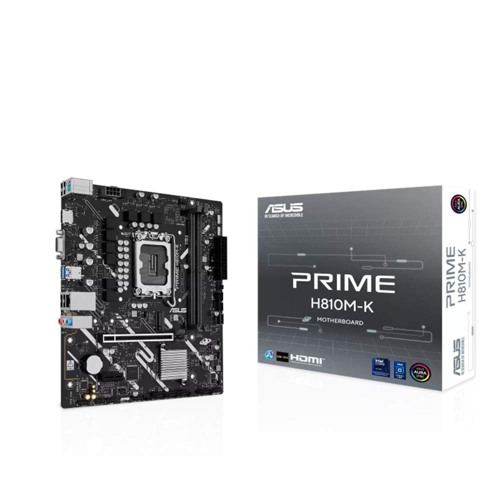 ASUS PRIME H810M-K INTEL H810 LGA1851 DDR5 ANAKART