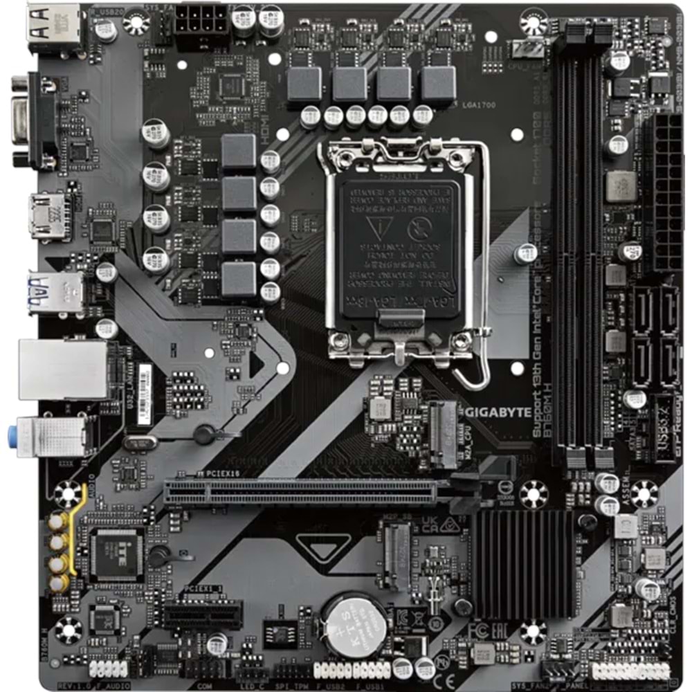 GIGABYTE B760M H DDR5 HDMI VGA MATX 1700P