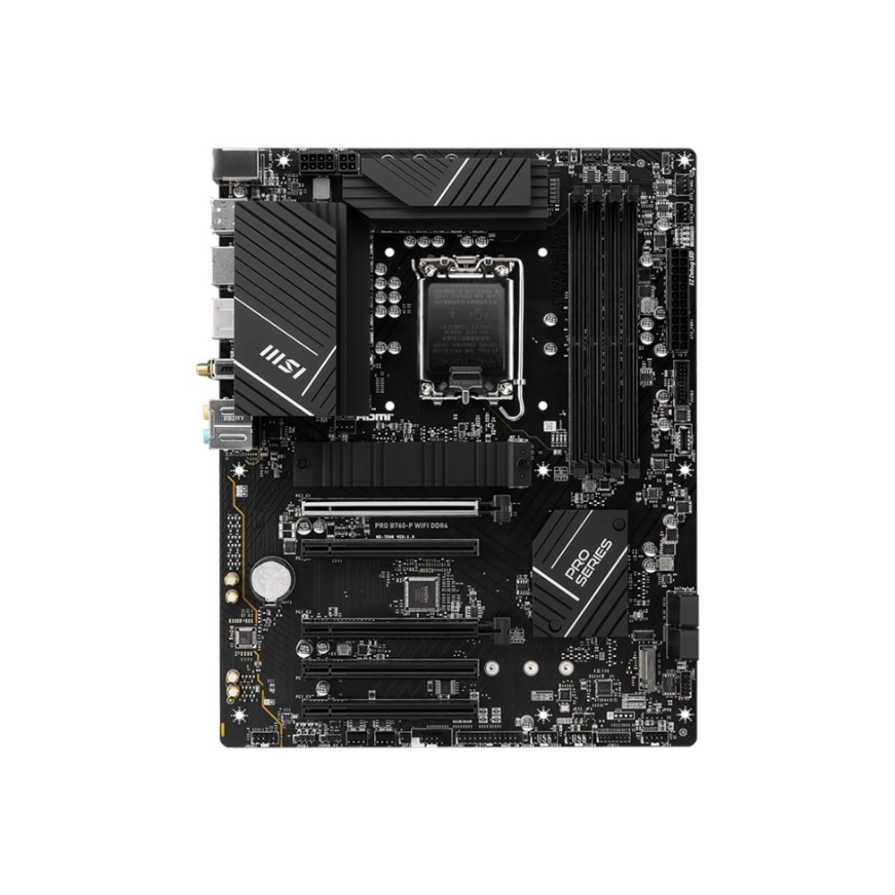 MSI PRO B760-P WIFI DDR4 5333MHZ(OC) DDR4 HDMI DP M.2 1700p 
