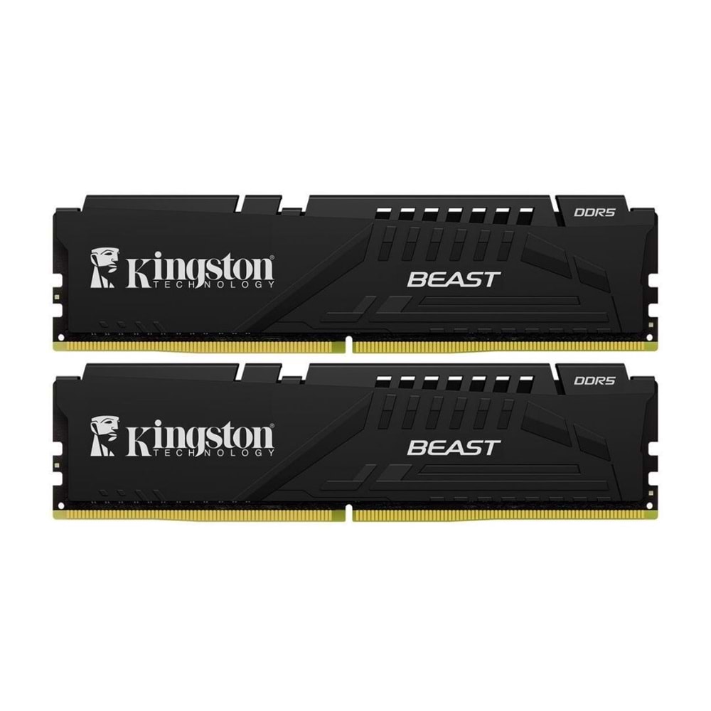 32GB DDR5 5200 Mhz CL36 DIMM KF552C36BBEK2-32TR KINGSTON BEAST SOĞUTUCULU 2x16G