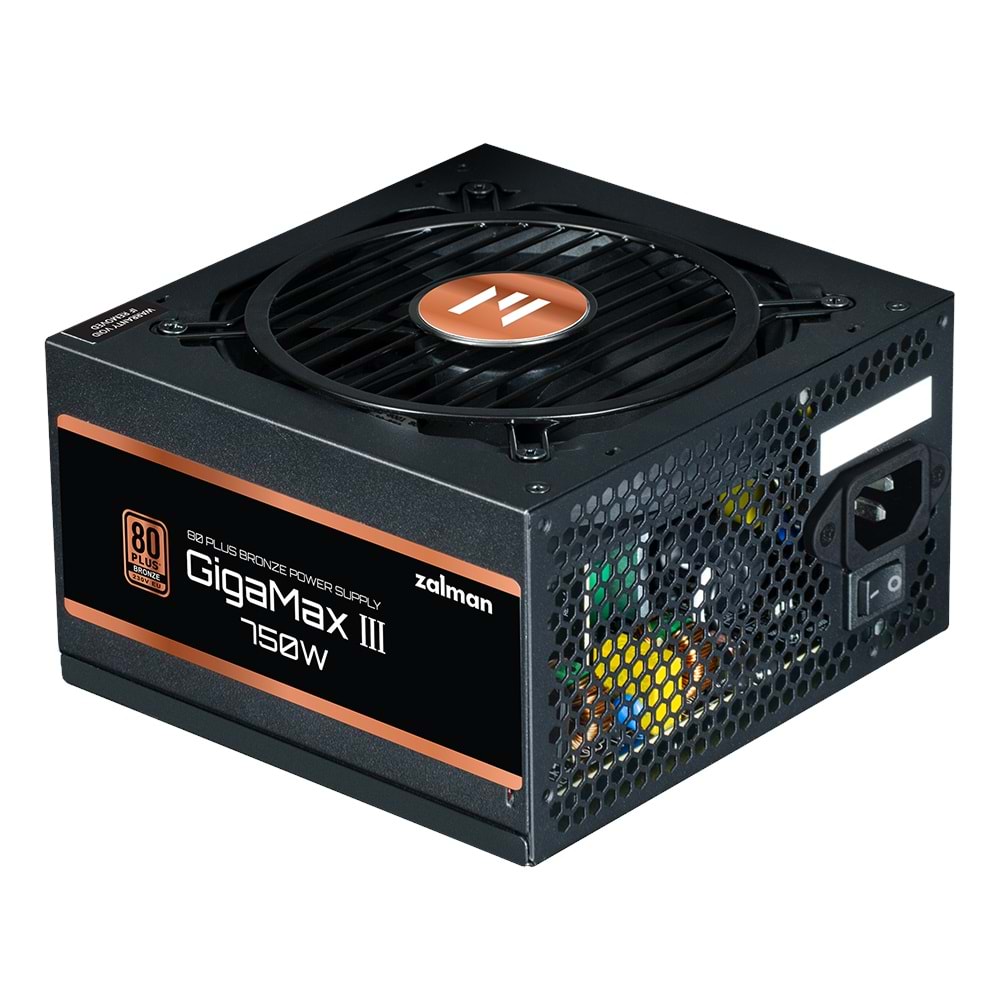 ZALMAN GIGAMAX III 750W ZM750-GV3 80+ BRONZE POWER SUPPLY