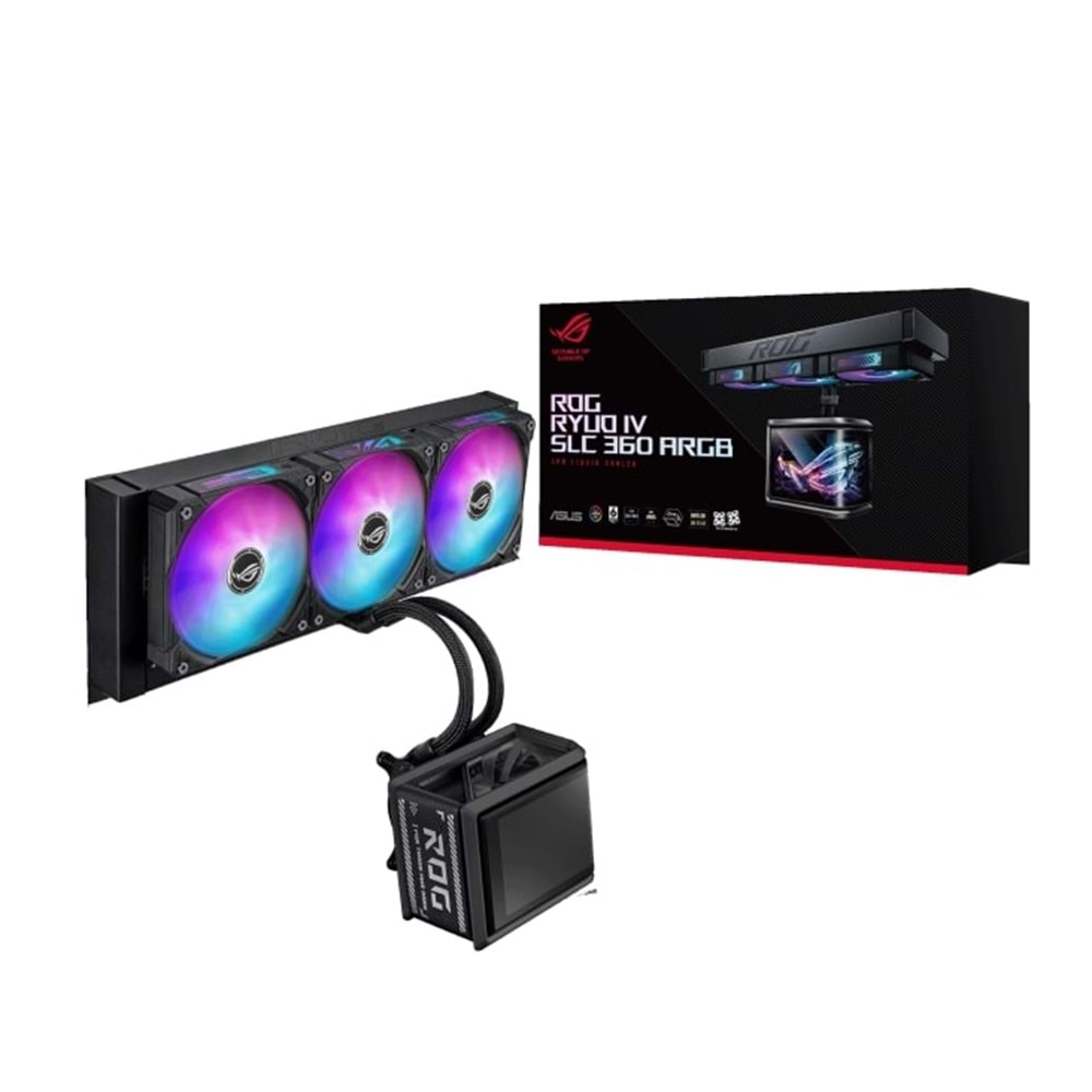 ASUS ROG RYUO IV SLC 360 ARGB 360MM SIVI SOĞUTUCU