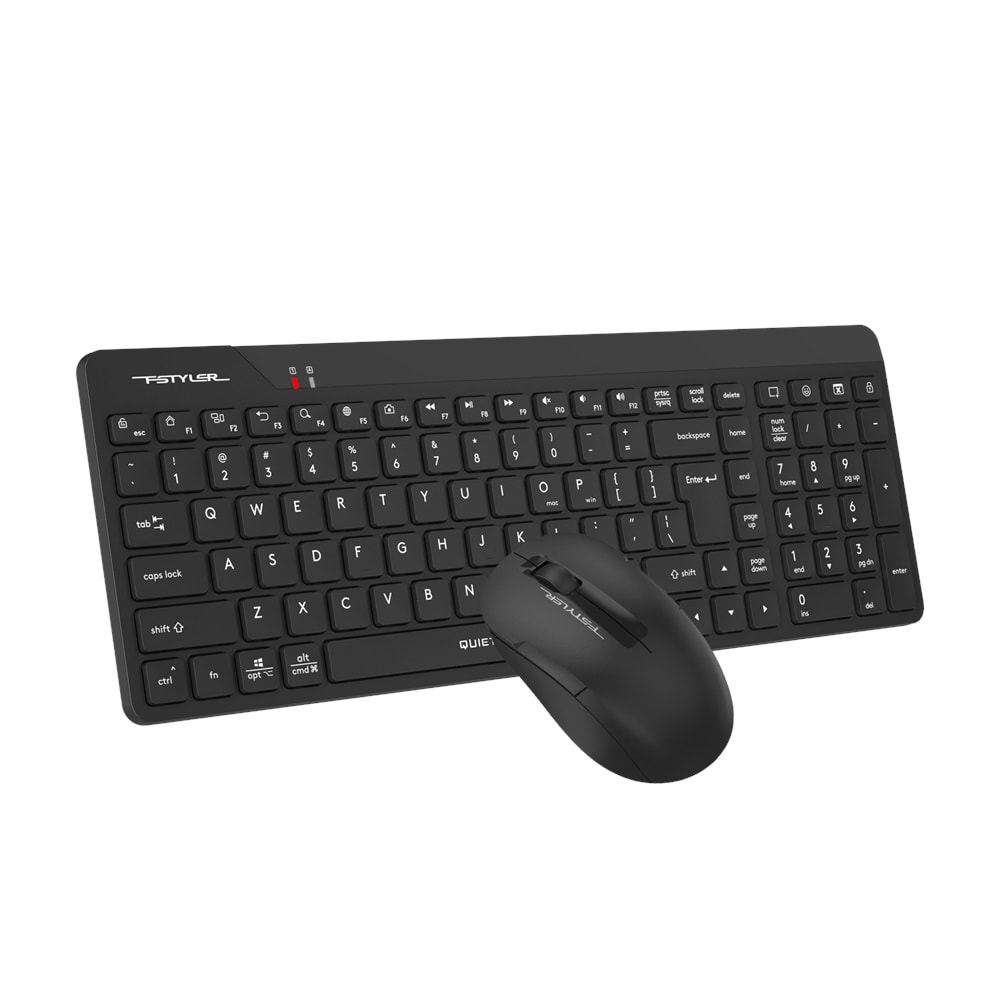A4 TECH FG2300 Q 2.4 GHZ AİR2 SİYAH KLAVYE+MOUSE