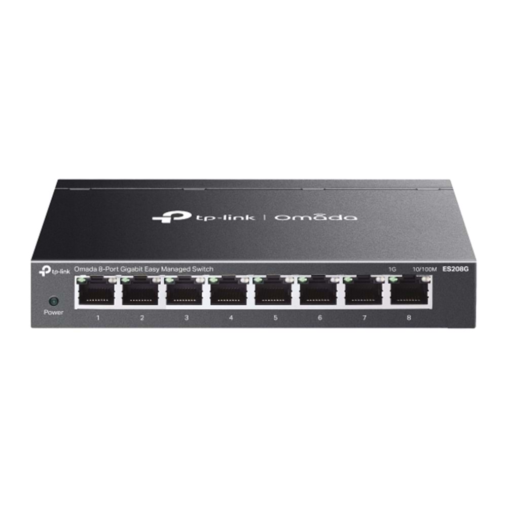 TP-LINK ES208G 8PORT KOLAY YÖNETİLEBİLİR SWITCH