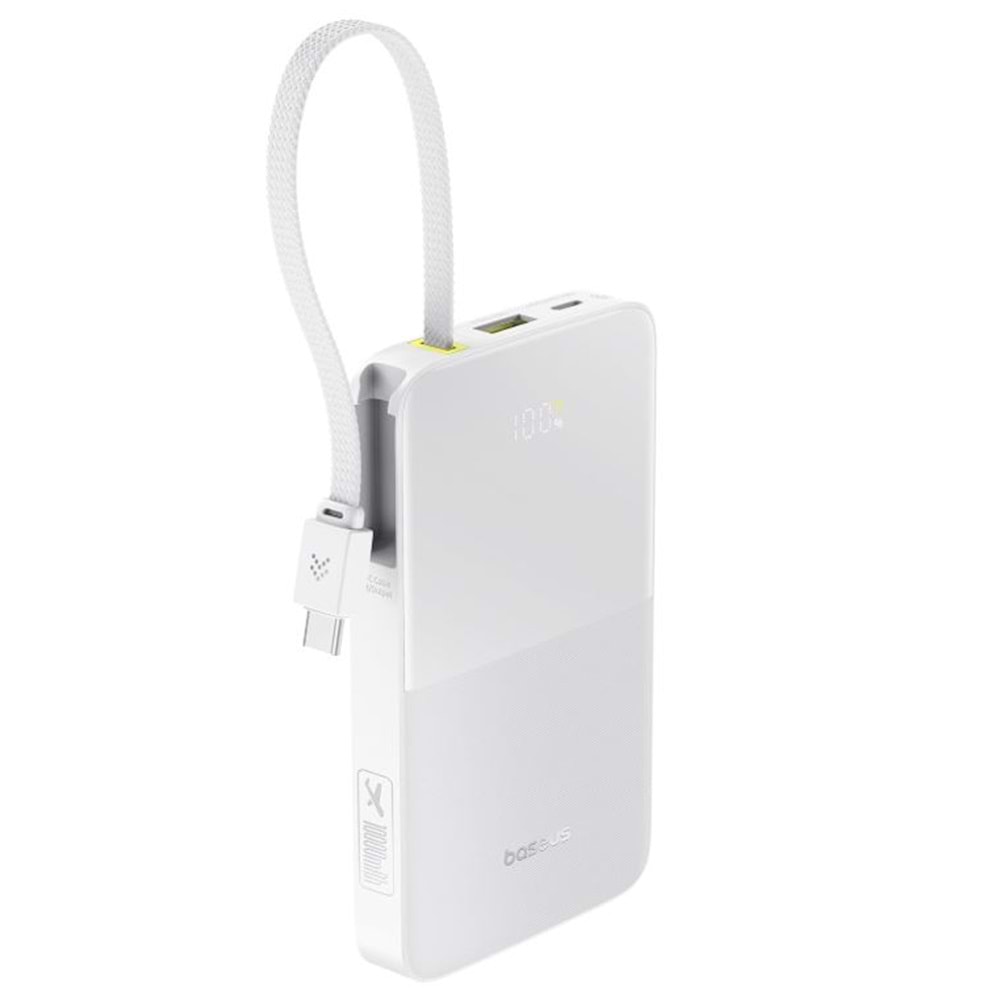BASEUS ENERFILL FC51 BIPOW2 PRO 10000 22.5W BEYAZ