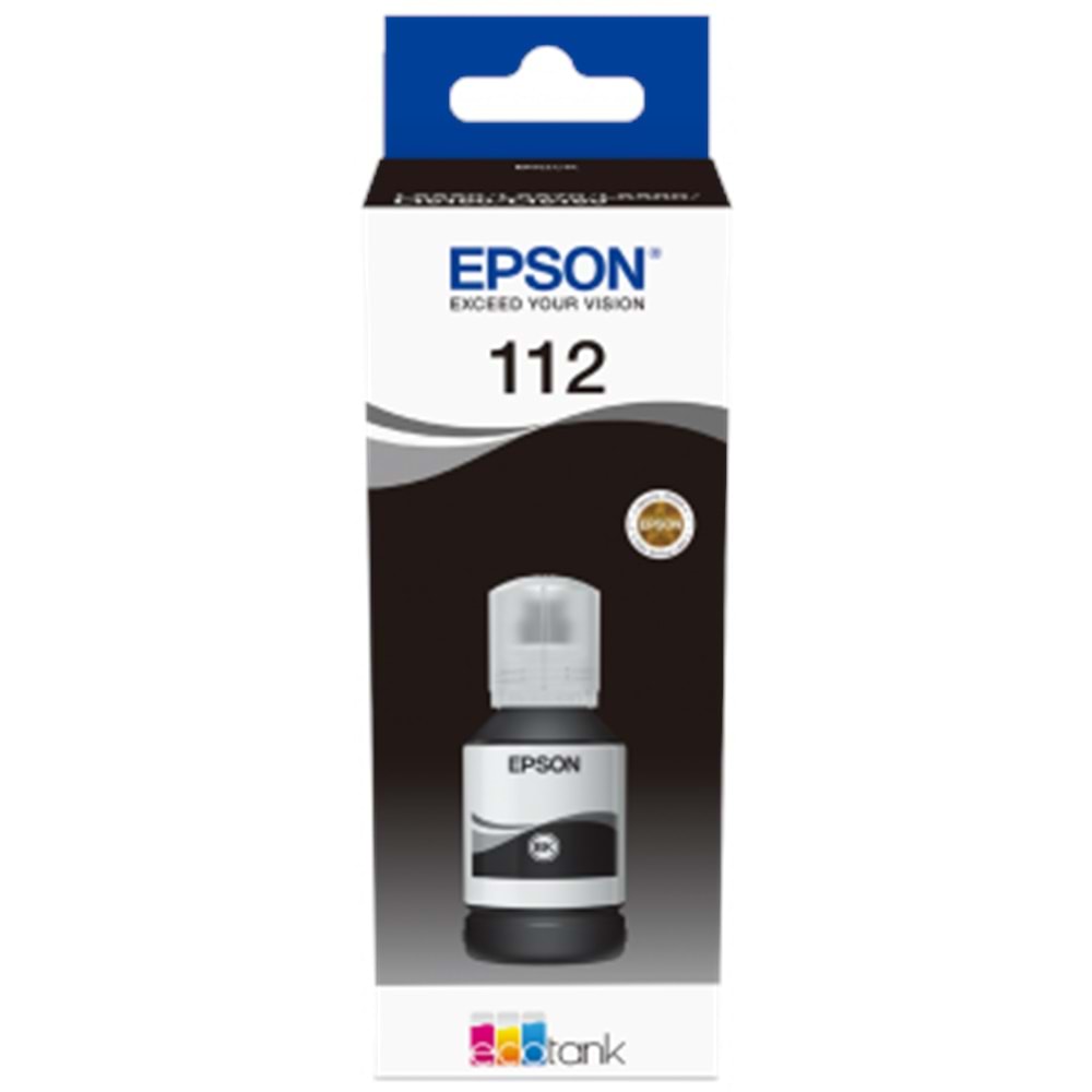 EPSON 112 SIYAH MUREKKEP SISE C13T06C14A