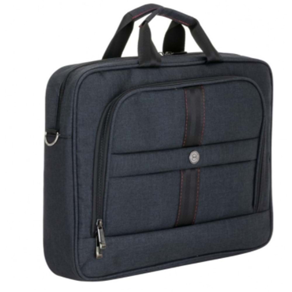 PLM SANTORİ NOTEBOOK ÇANTASI SİYAH 15.6