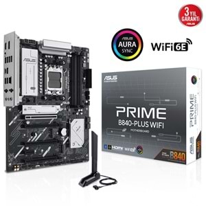 ASUS PRIME B840-PLUS WIFI AMD DDR5 ATX ANAKART