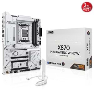 ASUS X870 MAX GAMING WIFI 7 AMD ANAKART BEYAZ