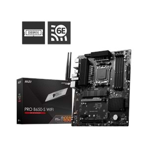 MSI PRO B650-S WIFI DDR5 7200(OC)MHz HDMI DP M.2 ATX AM5 