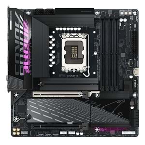 GIGABYTE B860M AORUS ELITE WIFI6E LGA1851 DDR5 9200MHz ANAKART