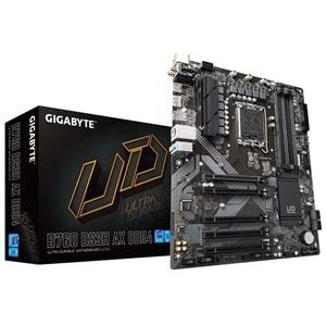 GIGABYTE B760 DS3H AX DDR4 M.2 HDMI DP ATX 1700P