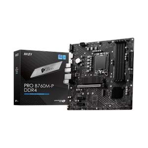 MSI PRO B760M-P DDR4 4800(OC) DDR4 HDMI DP M.2 ATX 1700p 