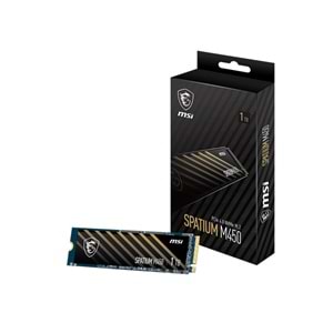1TB MSI SPATIUM M450 PCIE 4.0 NVME M.2 V1 3400/2400MB/s
