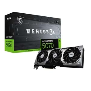 MSI GEFORCE RTX 5070 12G GDDR7 VENTUS 3X