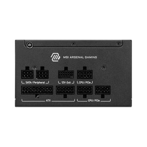 MSI MAG A750GLS PCIE5 750W 80+GOLD POWER SUPPLY