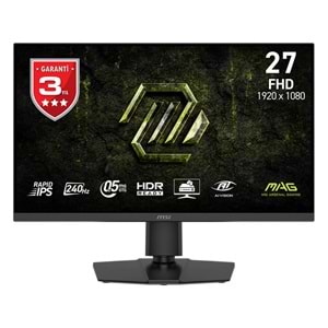 27 MSI MAG 272PF X24 0.5MS 240HZ IPS ADAPTIVE-SYNC PIVOT