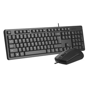 A4 TECH KR-3330S Q 2.4 GHZ AİR2 SİYAH KLAVYE+MOUSE