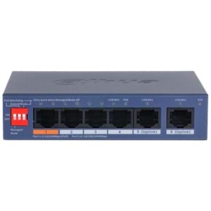 DAHUA CS4006-4ET2GT-60 4XFE-2XGE POE YÖNETİLEBİLİR SWİTCH