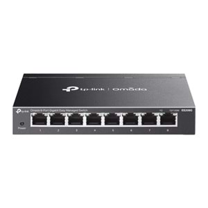 TP-LINK ES208G 8PORT KOLAY YÖNETİLEBİLİR SWITCH