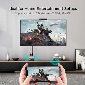 UNITEK 4K KABLOSUZ GÖRÜNTÜ AKTARICI (V1162B)