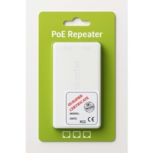 EZCOOL EZ-102JL 1 GİRİŞ 2 ÇIKIŞ POE REPEATER (ÇOKLAYICI)