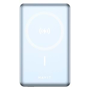 HAVIT PB5203 MAGESAFE 10.000MAH POWERBANK MAVI