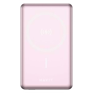 HAVIT PB5203 MAGESAFE 10.000MAH POWERBANK PEMBE