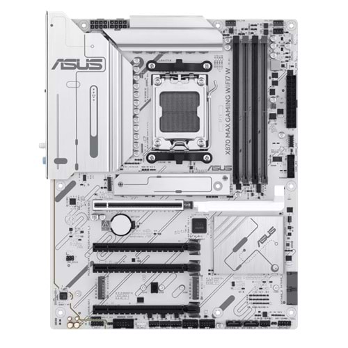 ASUS X870 MAX GAMING WIFI 7 AMD AM5 DDR5 ANAKART BEYAZ