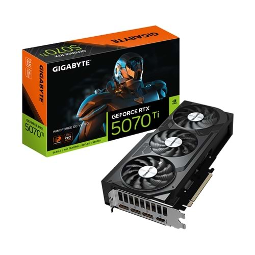 GIGABYTE RTX5070Ti GV-N507TWF3OCV2-16GD 16GB GDDR7 256Bit 