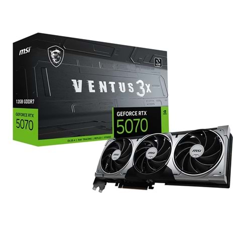 MSI GEFORCE RTX 5070 12G GDDR7 VENTUS 3X