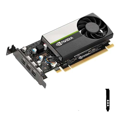 PNY VCNT400 4GB DDR6 64Bit 3 xDISPLAY ÇIKIŞLI PASİF SOĞUTUCULU YAPAY ZEKA AI EKRAN KARTI (VCNT400-4GB-SB)