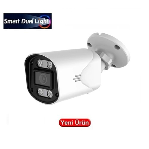 EZCOOL EZ-4115IPS 5MP 3.6MM SMART DUAL LIGHT POE IP BULLET KAMERA