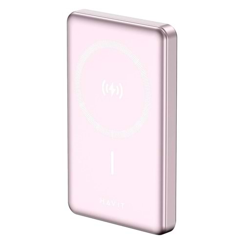 HAVIT PB5203 MAGESAFE 10.000MAH POWERBANK PEMBE