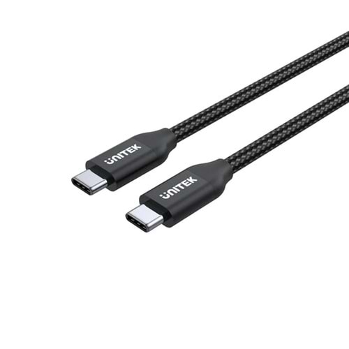 UNITEK TYPE-C ŞARJ 2MT 100W E-MARKER (C14059BK)