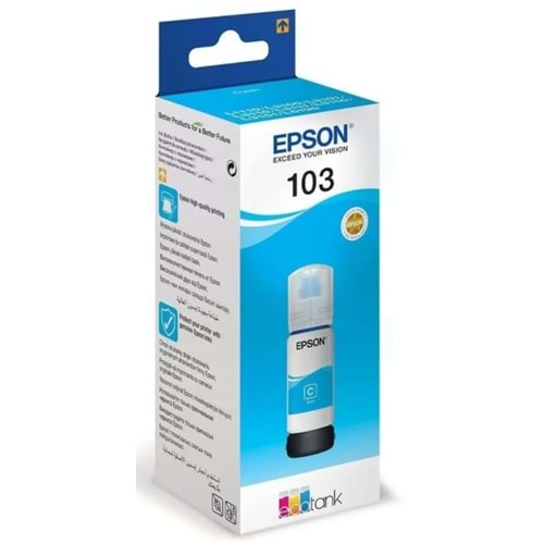 EPSON 103 ECOTANK MAVİ ŞİŞE MÜREKKEP (C13T00S24A)