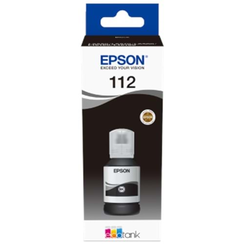 EPSON 112 SIYAH MUREKKEP SISE C13T06C14A