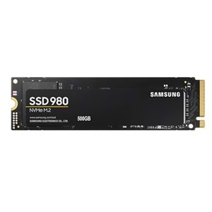 500GB SAMSUNG 980 3100/2600MB/s M.2 NVMe MZ-V8V500BW (Resmi Distribütör Garantili)