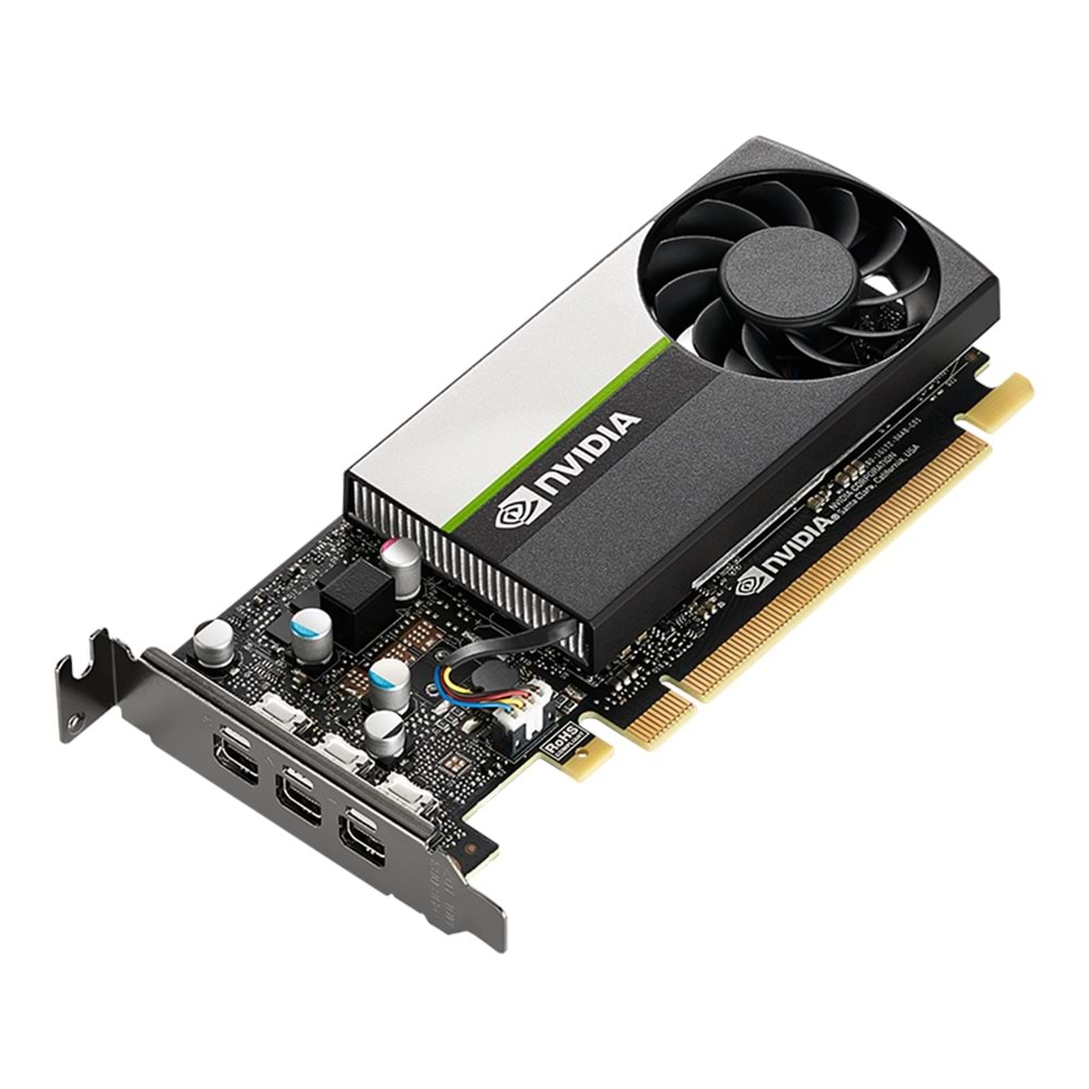 PNY VCNT400 4GB DDR6 64Bit 3 xDISPLAY ÇIKIŞLI PASİF SOĞUTUCULU YAPAY ZEKA AI EKRAN KARTI (VCNT400-4GB-SB)