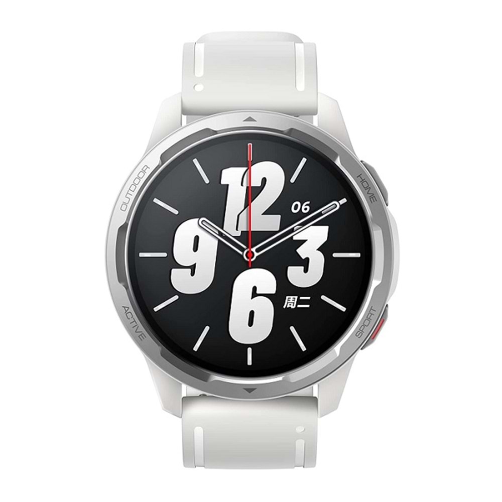 XİAOMİ WATCH S1 ACTIVE GL AY BEYAZI AKILLI SAAT - DİST