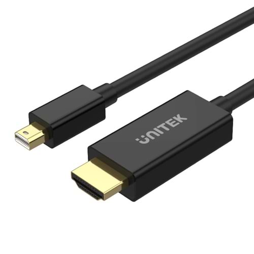 UNITEK MINI DISPLAYPORT TO HDMI DÖNÜŞTÜRÜCÜ 2MT 4K 30Hz (V1152A) 